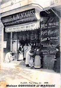 2080- Alger - Rue d'Isly 60 - Maison Corvisier et Mariage -1908